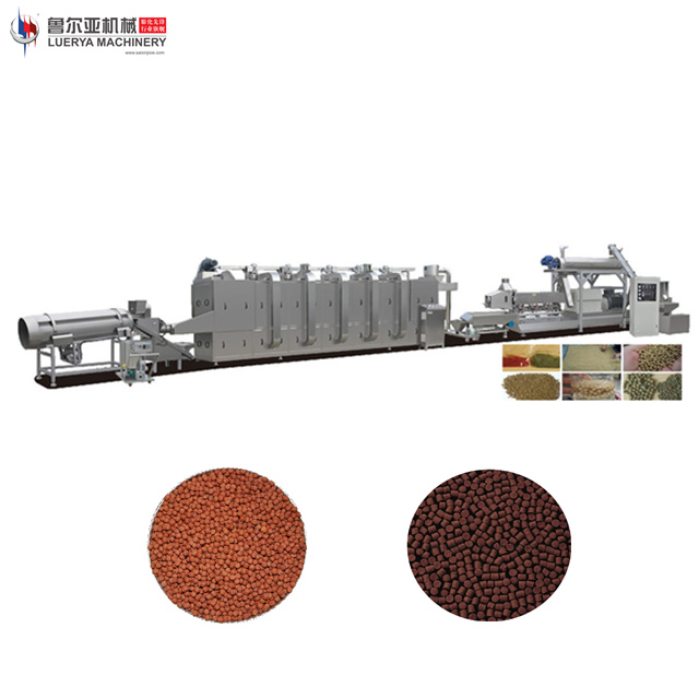 Floating fish feed making machinery with new design machine 