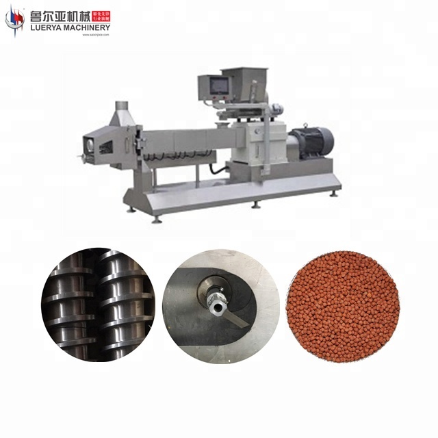 Floating fish food feed machinery / processing line of China Manufacturer 