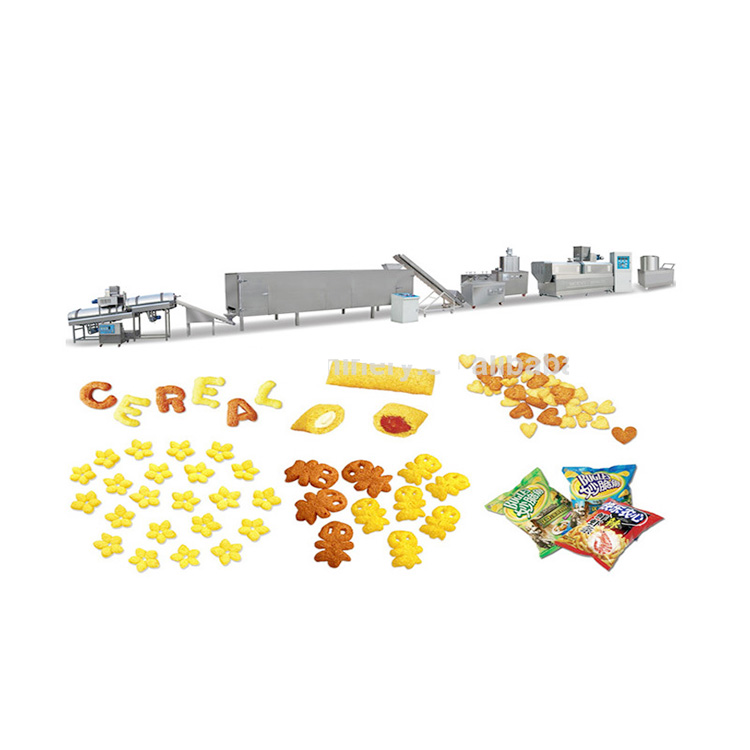 Corn puff mini snack factory machine