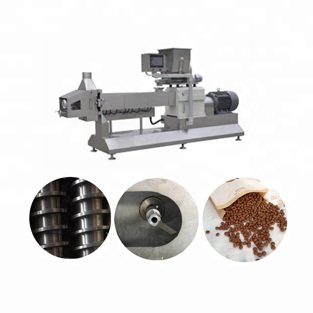 New type wet cat food extruder machine with direct driving system 