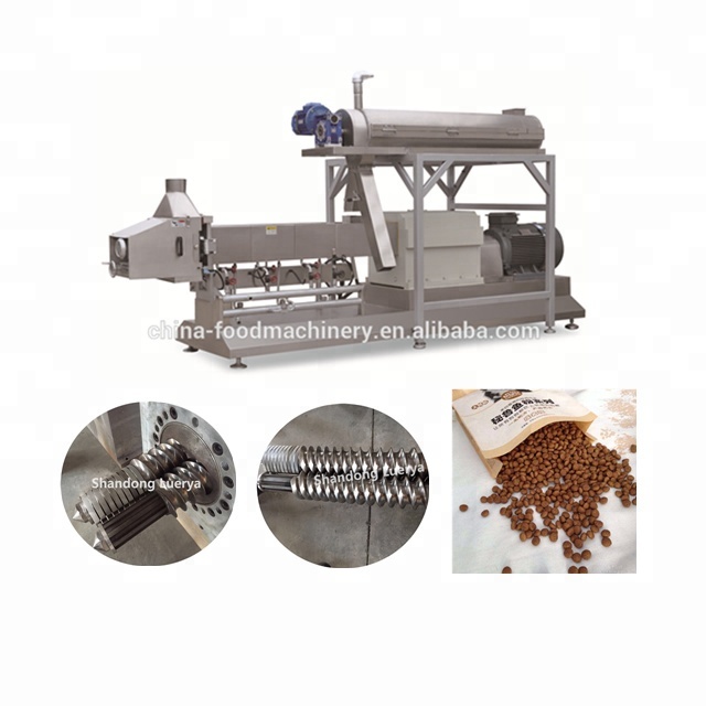 Full automatic 500kg animal food processing line 