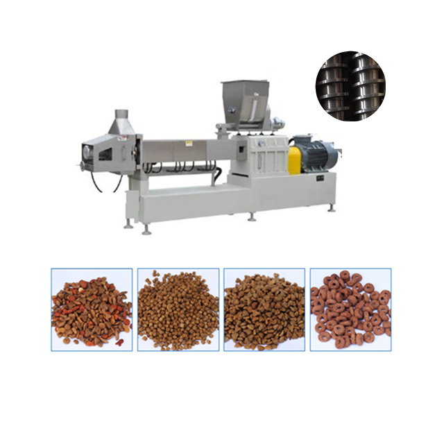 Hot sale pet food extruder machine with production line 