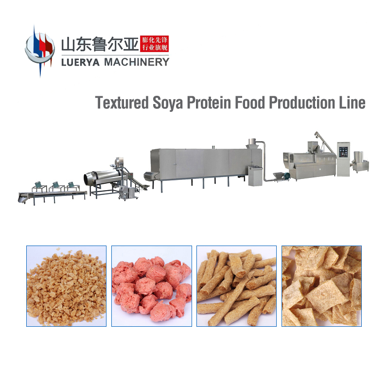 150kg/h Soya Nugget/ Protein Food Making Machine 